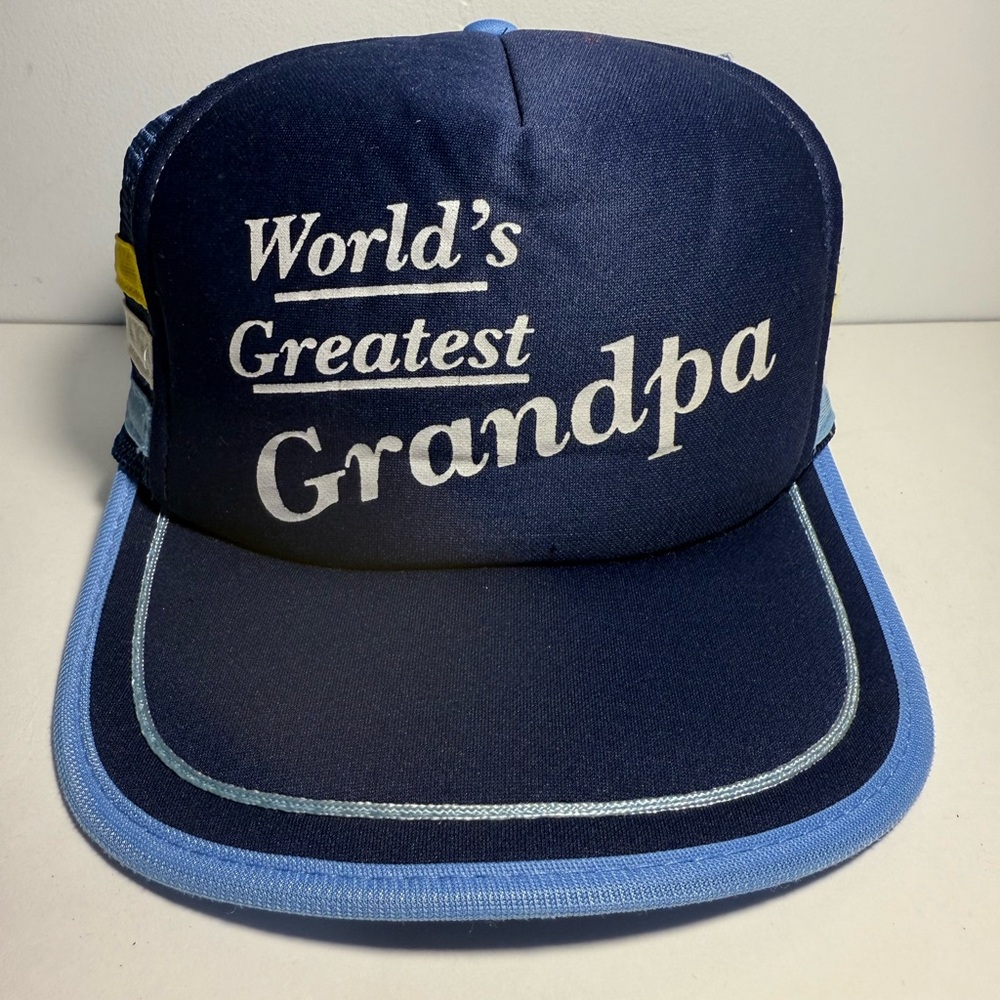 Vintage DA World’s Greatest Grandpa SnapBack Hat
